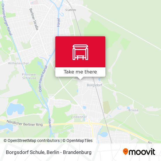 Borgsdorf Schule map