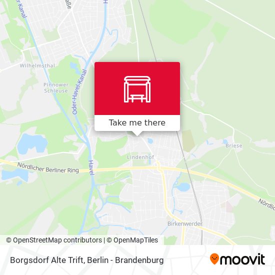 Borgsdorf Alte Trift map