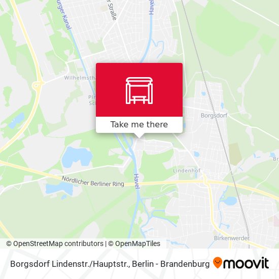 Borgsdorf Lindenstr./Hauptstr. map