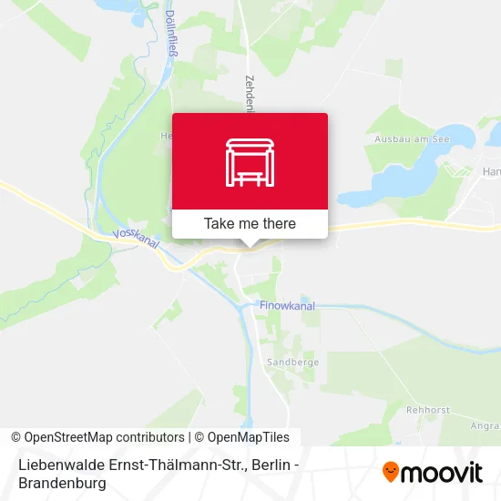 Карта Liebenwalde Ernst-Thälmann-Str.