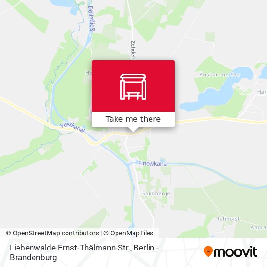 Liebenwalde Ernst-Thälmann-Str. map