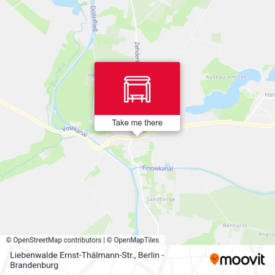 Карта Liebenwalde Ernst-Thälmann-Str.