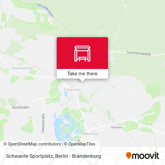 Schwante Sportplatz map