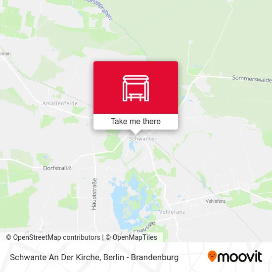 Schwante An Der Kirche map