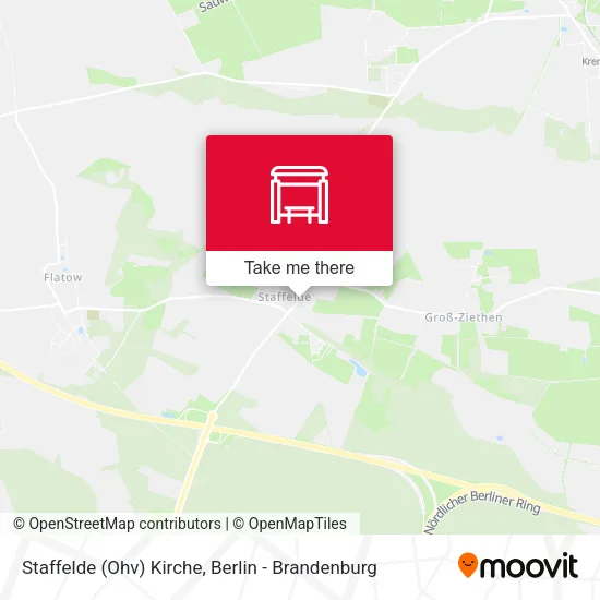 Карта Staffelde (Ohv) Kirche