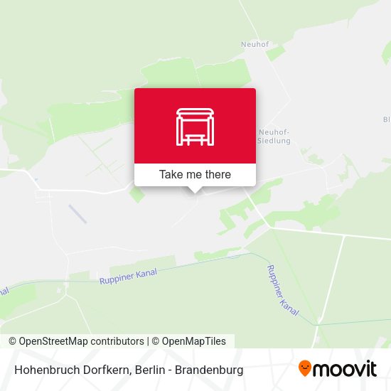 Карта Hohenbruch Dorfkern