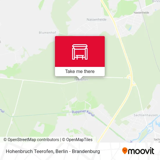 Карта Hohenbruch Teerofen