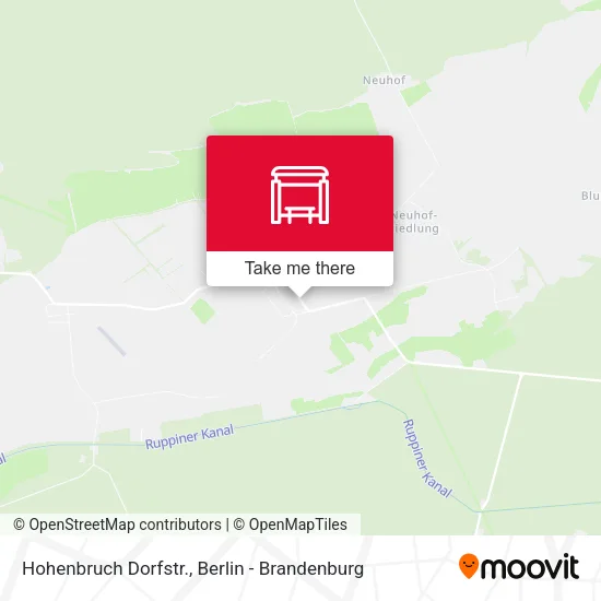 Карта Hohenbruch Dorfstr.