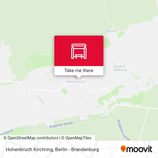 Hohenbruch Kirchring map