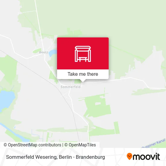 Sommerfeld Wesering map