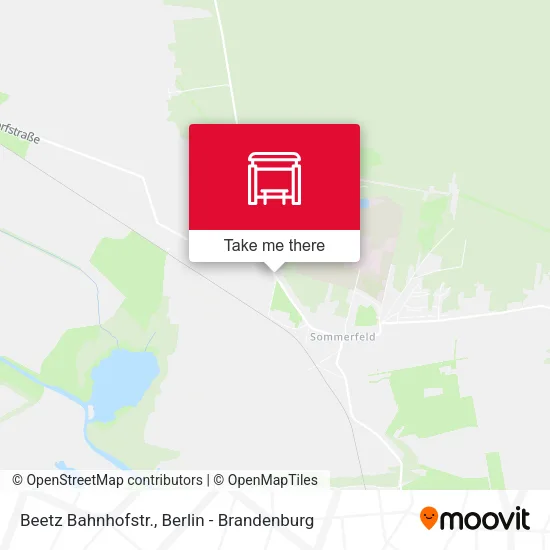 Карта Beetz Bahnhofstr.
