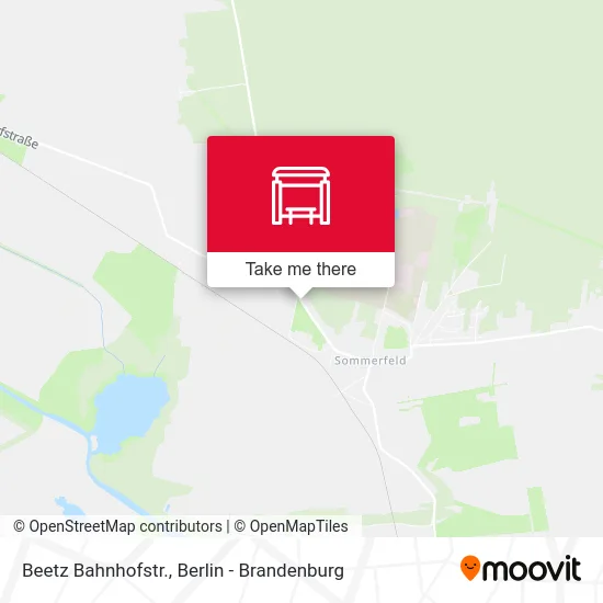 Карта Beetz Bahnhofstr.