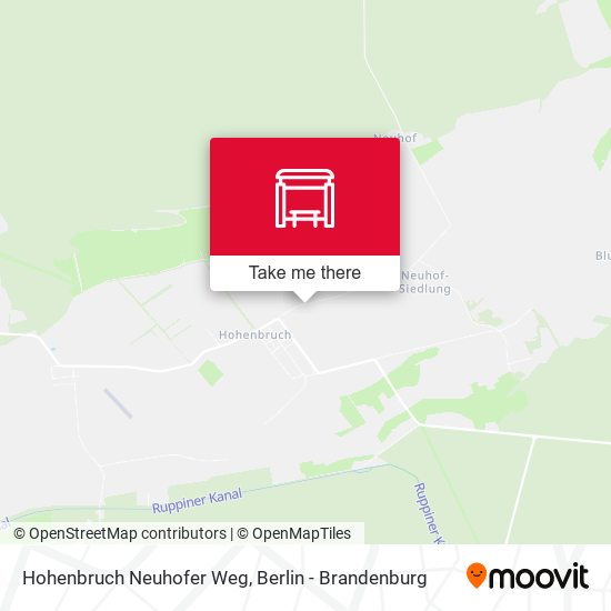 Hohenbruch Neuhofer Weg map