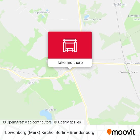 Löwenberg (Mark) Kirche map
