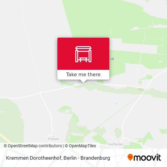 Kremmen Dorotheenhof map