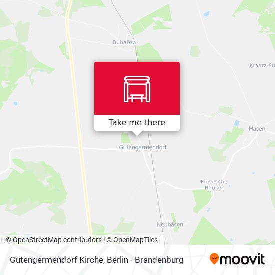 Gutengermendorf Kirche map