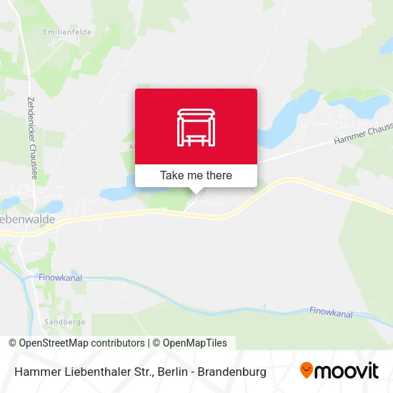 Карта Hammer Liebenthaler Str.