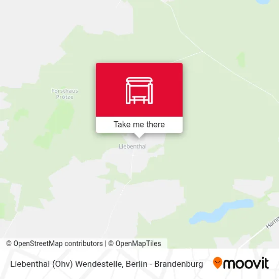 Liebenthal (Ohv) Wendestelle map