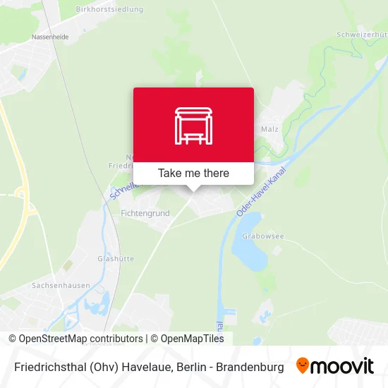 Friedrichsthal (Ohv) Havelaue map