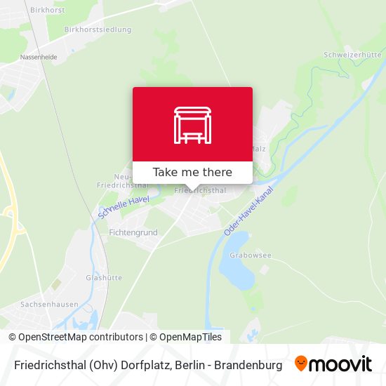 Friedrichsthal (Ohv) Dorfplatz map