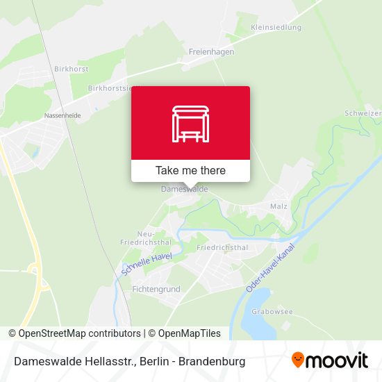 Карта Dameswalde Hellasstr.