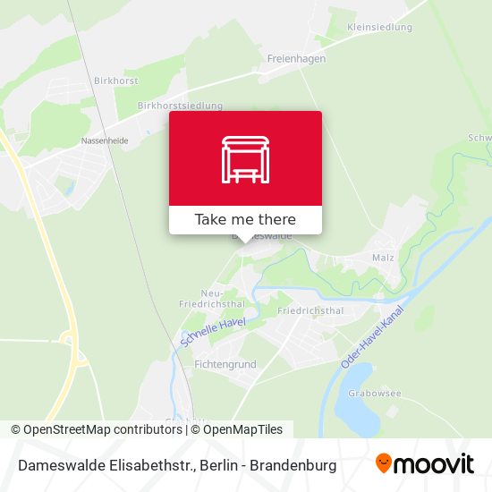 Dameswalde Elisabethstr. map