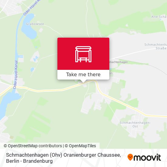 Schmachtenhagen (Ohv) Oranienburger Chaussee map