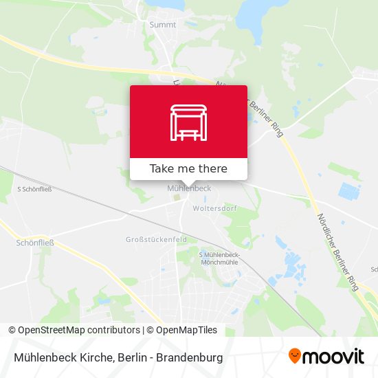 Mühlenbeck Kirche map