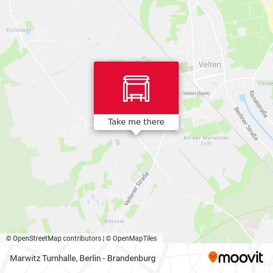 Marwitz Turnhalle map