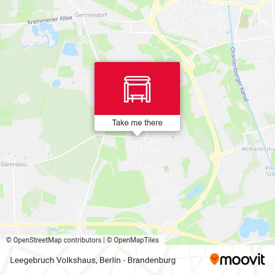 Leegebruch Volkshaus map