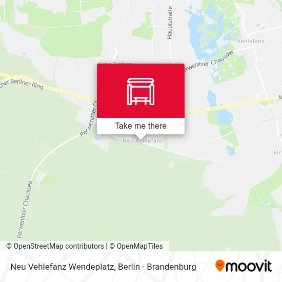 Neu Vehlefanz Wendeplatz map
