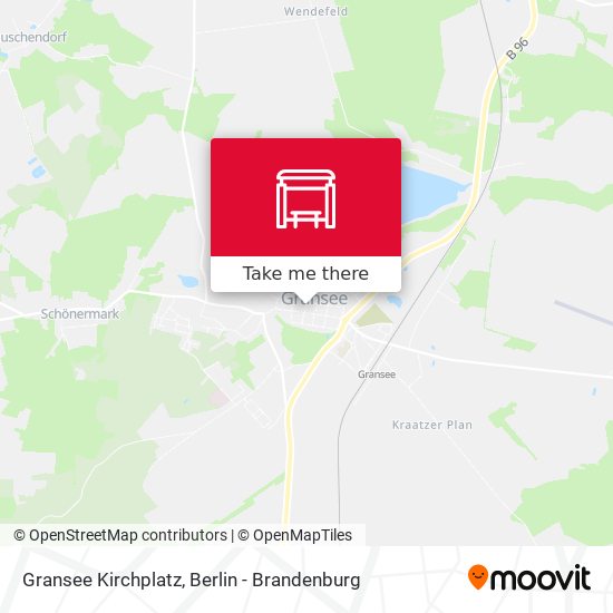 Gransee Kirchplatz map