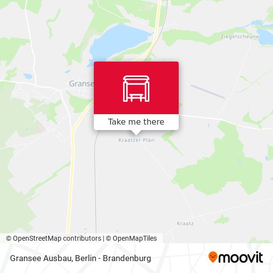 Gransee Ausbau map