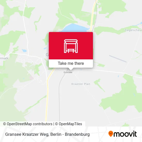 Gransee Kraatzer Weg map