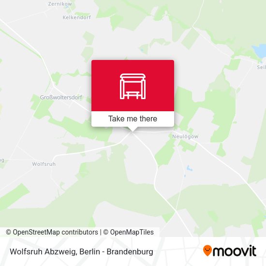 Карта Wolfsruh Abzweig