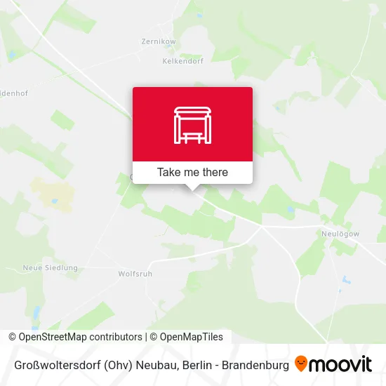 Карта Großwoltersdorf (Ohv) Neubau