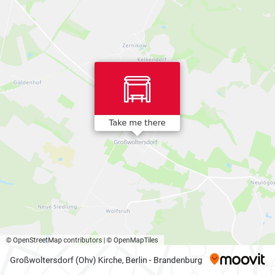 Großwoltersdorf (Ohv) Kirche map