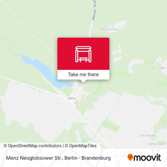 Карта Menz Neuglobsower Str.