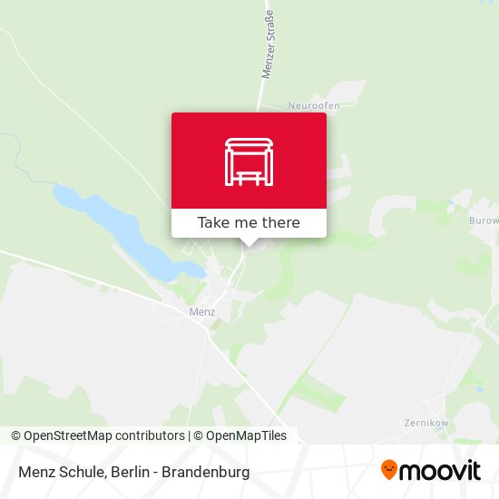 Menz Schule map