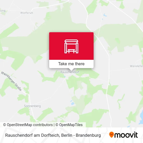 Rauschendorf am Dorfteich map