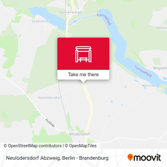 Карта Neulüdersdorf Abzweig