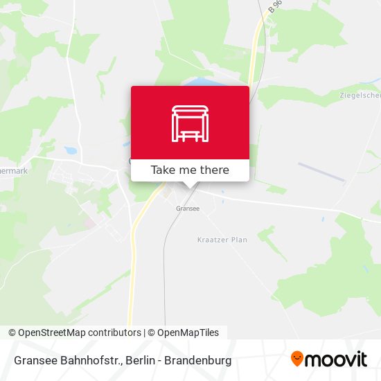 Gransee Bahnhofstr. map