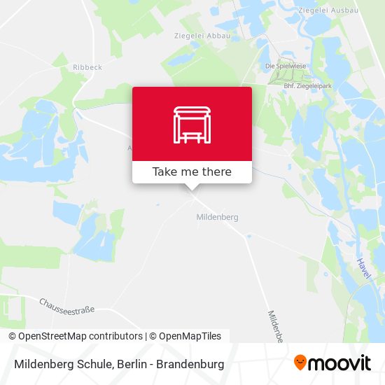 Mildenberg Schule map