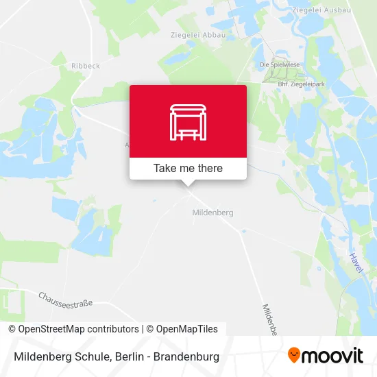 Карта Mildenberg Schule