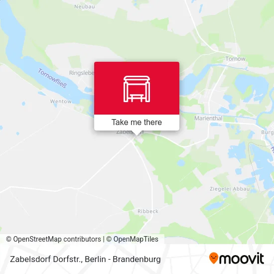 Карта Zabelsdorf Dorfstr.