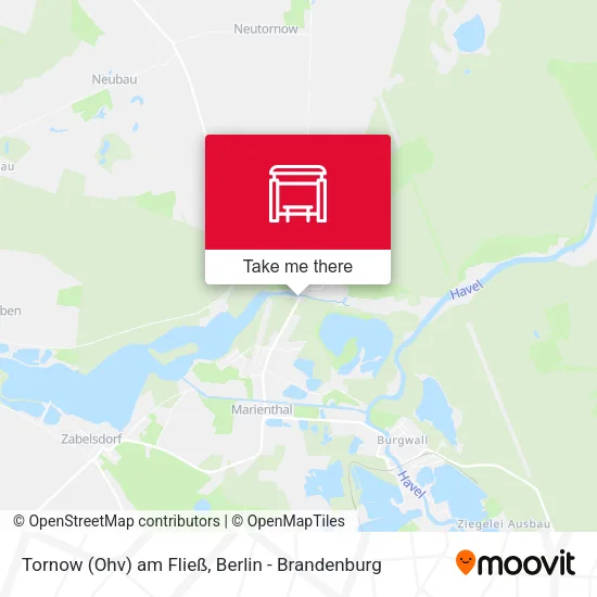 Карта Tornow (Ohv) am Fließ