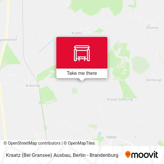 Карта Kraatz (Bei Gransee) Ausbau