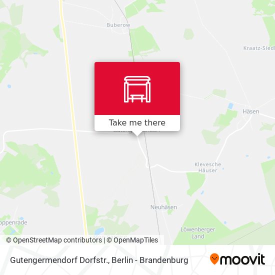 Gutengermendorf Dorfstr. map