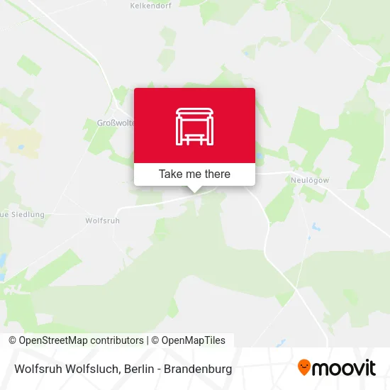 Карта Wolfsruh Wolfsluch
