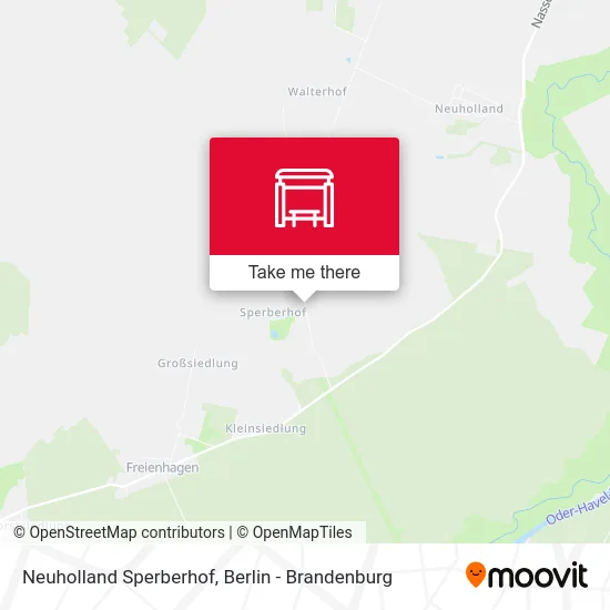 Neuholland Sperberhof map